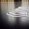 Ekena Millwork Small Hillrose Decorative Fretwork Wall Panels in Architectural PVC, 11 3/8"W x 11 3/8"H x 3/8"T WALP12X12HRE - alternate 2